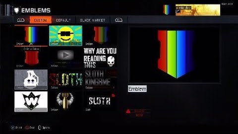 Rainbow Bo4 emblem