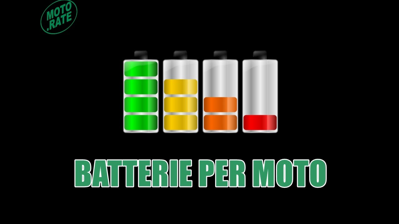 Batterie per moto Confronto tra piomboacido e litio YouTube
