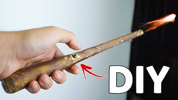 How to Make FireBall wands (Harry Wands) - How to Make Flamethrower Wands