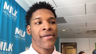 Romeo Weems reacts to being named the 2019 Mr. Basketball winner