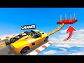 1000% IMPOSSIBLE CAR SPIKE RACE | GTA 5