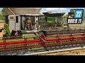 LS22 Build It #177 - Große HAFER Ernte! Claas Trion mir 13 Meter im Einsatz - Farming Simulator 22