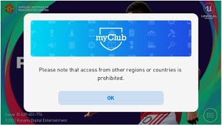 How to play eFootball PES 2021 mobile from prohibited countries screenshot 2