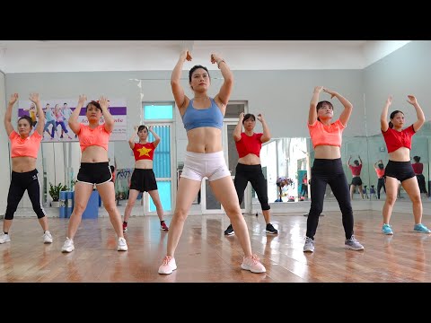 🔥 HOT 🔥 Reduction Of Belly Fat Quickly | 27 Mins Aerobic Dance Workout | Zumba Class