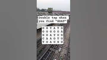 Observation Visual Test: 5 Seconds For You To Spot:GOAT. Try Your Skills!  #search #puzzle #shorts