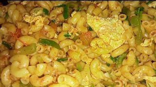 No Chicken Veg Eggs Macaroni recipe Desi foods by Farzana Rehman