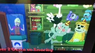 Snorky The Elephant vs Ozzie ostrich