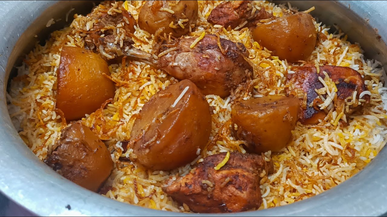 Kolkata Style Chicken Biryani Recipe| Saab Se Testy Aur Asaan Chicken Biryani | Restaurant Biryani