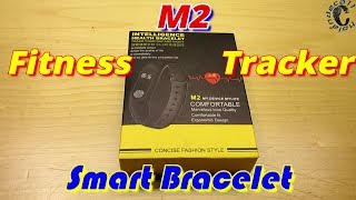 M2 Smart Activity Tracker Bracelet, Waterproof IP67, Phone Connection