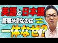 【英語/日本語の違い】語順はなぜ逆？言語学から見た感覚的な違いを分かりやすく解説！