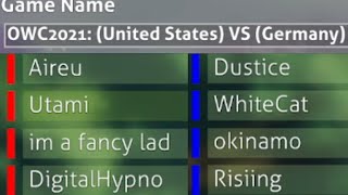 osu! World Cup 2021 Grand Finals: USA vs Germany | USA POV