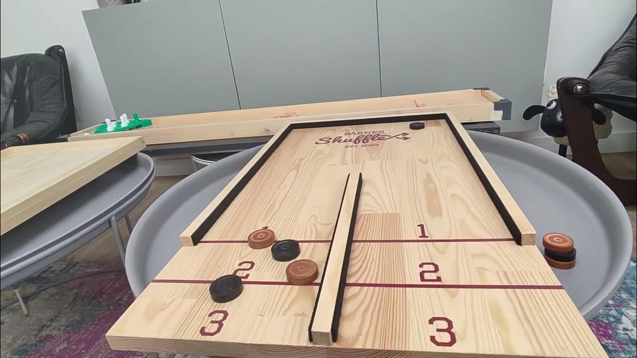 bank shot shuffle board YouTube