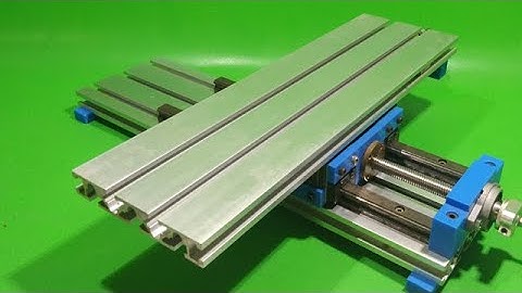 Homemade Y Axis Slide DIY Milling Base Machine CNC Thingiverse