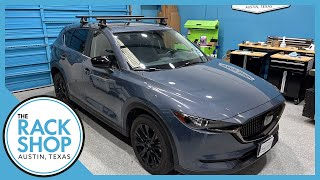 2017-2025 Mazda CX-5 (w/bare roof) Thule Crossbar Complete Roof Rack | The Rack Shop - Austin, TX