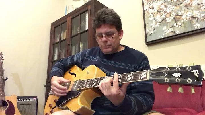 Juanita. An original jazz song on Gibson 175