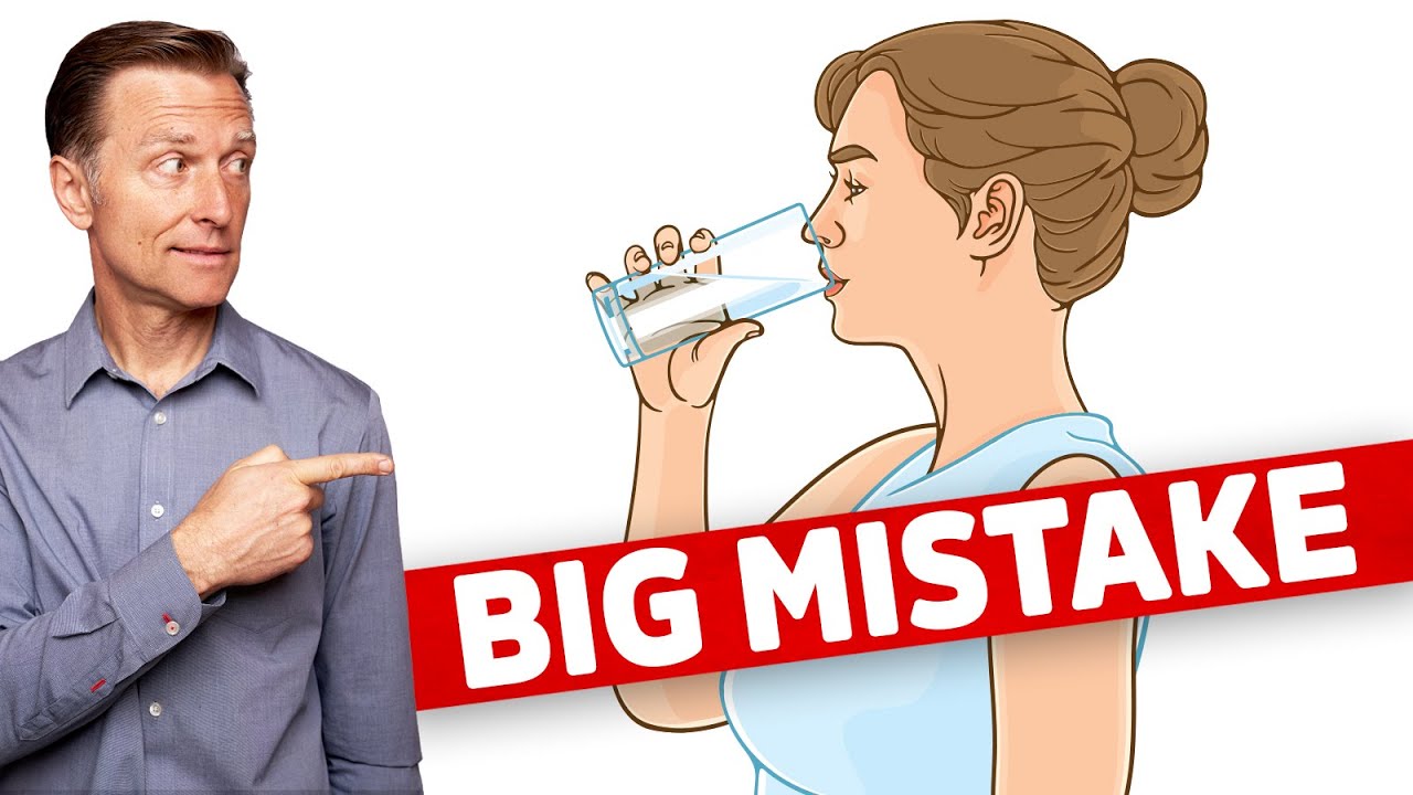 ⁣#1 Big Mistake People Make When Drinking Water
