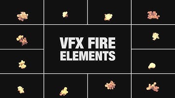 VFX Fire Elements Preview UE 4