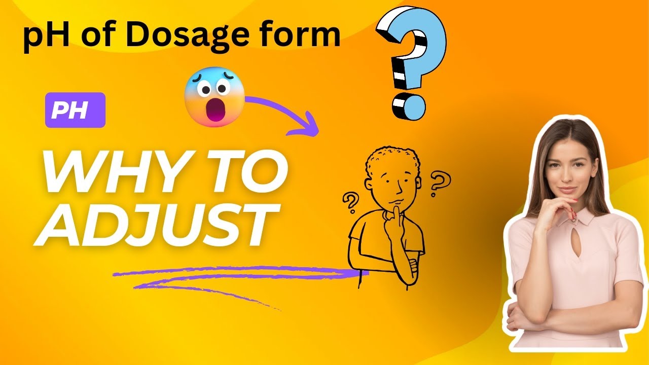 pH adjustment l Why we adjust pH of dosage form l solution pH - YouTube