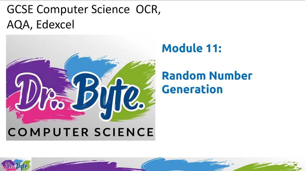 GCSE Computer Science Programming | Random Number Generation in ...