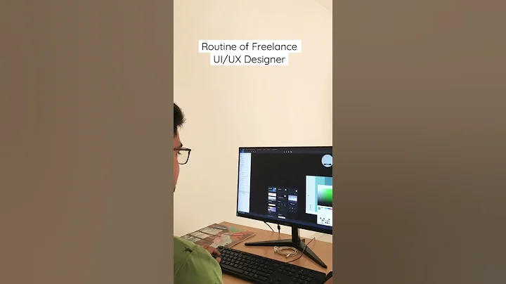 Daily routine of freelance UI/UX Designer | #shortsvideo - 天天要聞