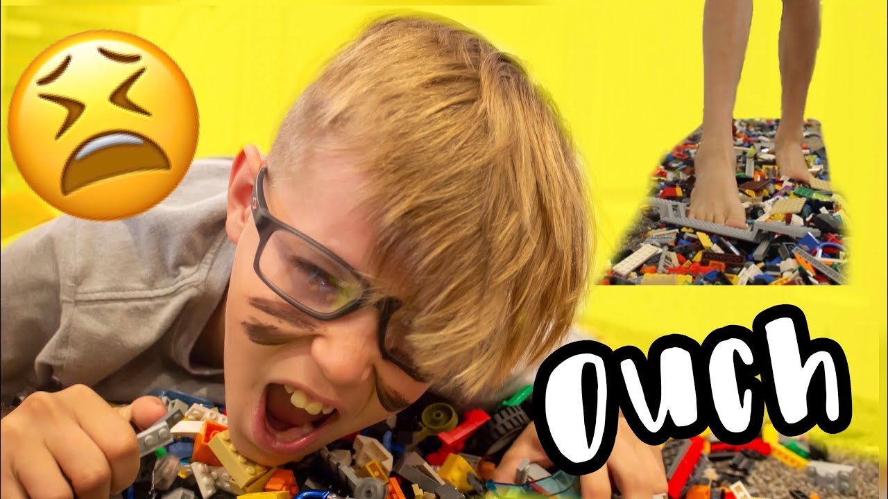 LEGO WALK CHALLENGE *HILARIOUS* | Hill Happs