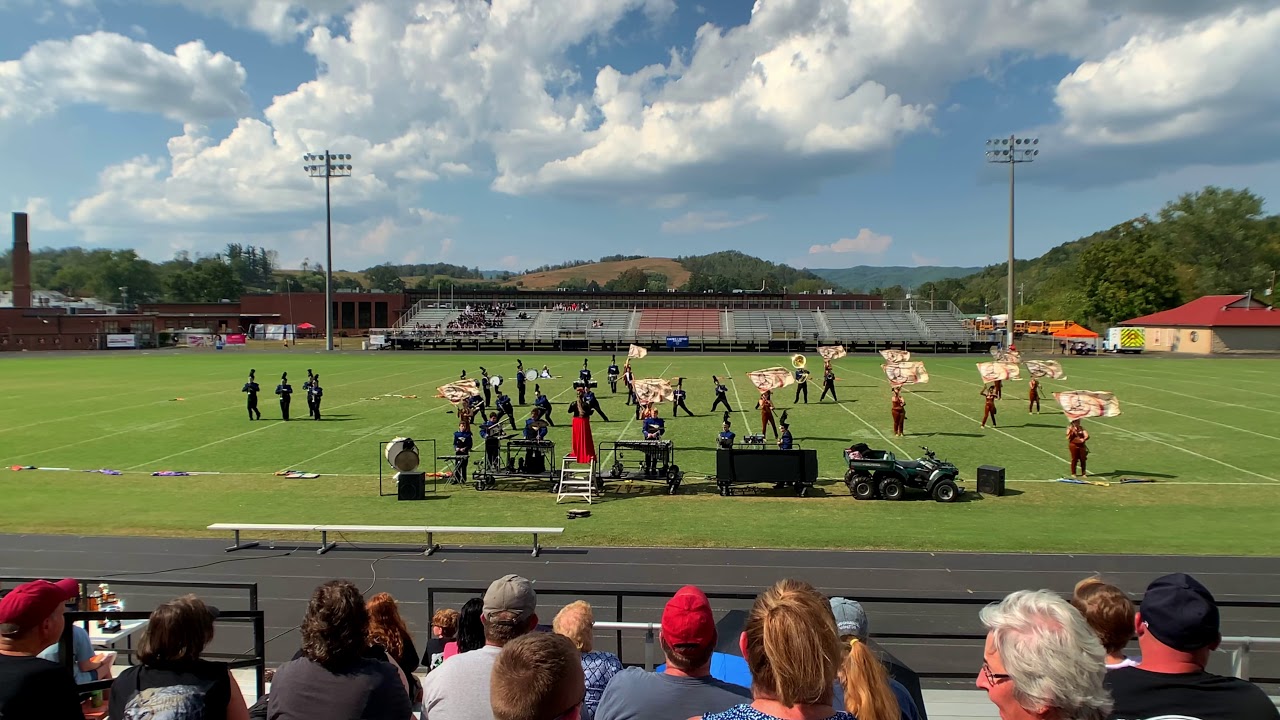 Grayson County High School Marching Band Competition in Chilhowie, VA