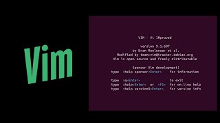 Vim Text Editor Ubuntu