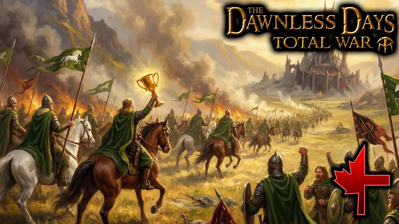 THE END OF THE WAR! 🏆 | The Dawnless Days Mod (Total War) - Rohan Campaign Part 48 (Finale)