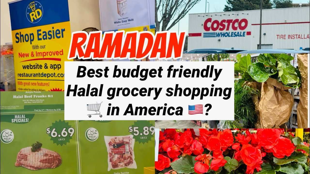 Ramadan best budget friendly grocery shopping 🛒 in America 🇺🇸 | Cleaning,organizing,planning & prep 