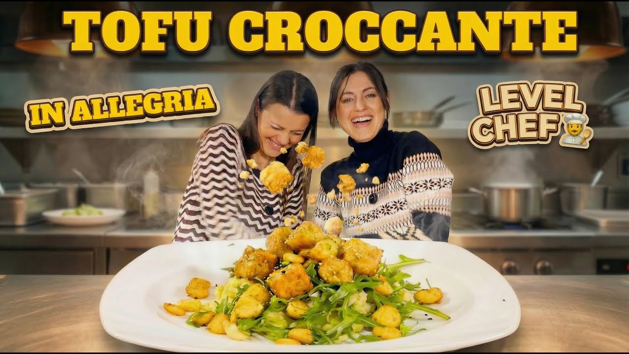 La Prima Volta Insieme in Cucina! 😄 Tofu Croccante Power + Lupini Speziati 20g Proteine