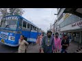 Walking in angamaly town before lockdown in may 2021  4k walking tour in indian cities  asmr sound