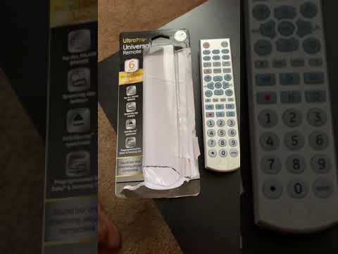 How to setup GE Universal Remote Control to TV