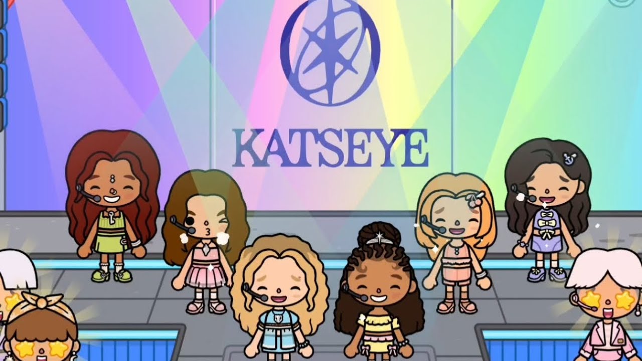 KATSEYE CONCERT | Toca Boca Gameplay | Toca Life World - YouTube