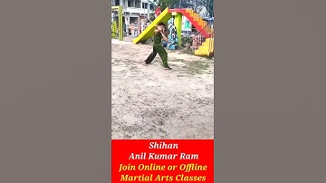 Wushu Stick Demonstration | Shihan Anil Kumar Ram | Join Online or Offline Karate Classes