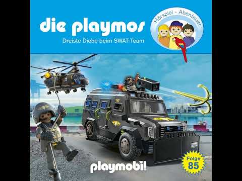 Die Playmos - Folge 85: Dreiste Diebe beim SWAT-Team (Hörprobe)