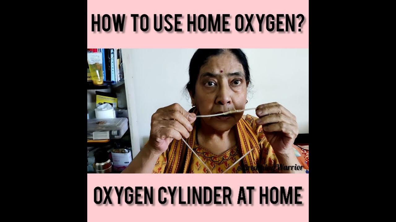 How to Use Oxygen Cylinder at home? l Home Oxygen treatment during
