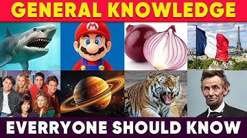General Knowledge Trivia Quiz! 🧠 ✅ 100 Questions Everyone Should Know – Do You?
