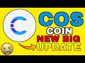 Cos Coin Going on Moon 😍 | Contentos Coin News Today | Cos Coin Price Prediction 2026 🎯