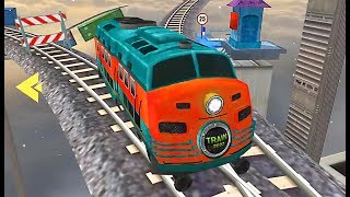 Impossible Euro Train Simulator Free - Level 5 Using New Train screenshot 3
