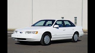 4K Review 1995 Ford Taurus Virtual Test-Drive & Walk-around