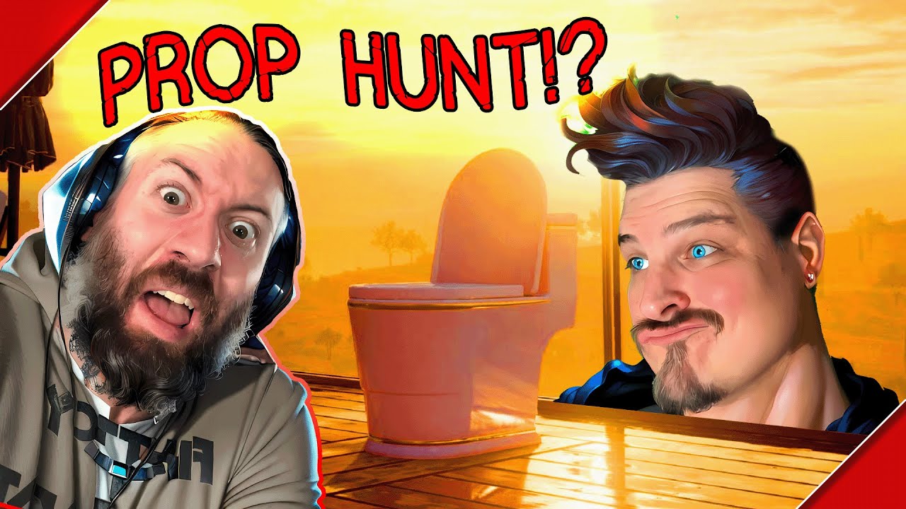 PROP HUNT ➤ LordMinion777 Are You A TOILET!??