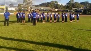 Fancy marching - performed by Penrose Tongan Pathfinders @ ithirst camporee
