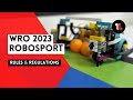 WRO 2023 RoboSport Explained