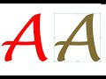 letter making using Photoshop