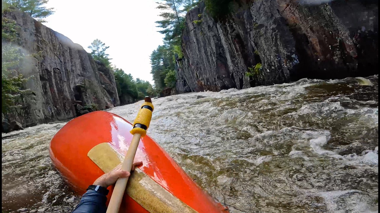 Magnetawan River whitewater canoe trip