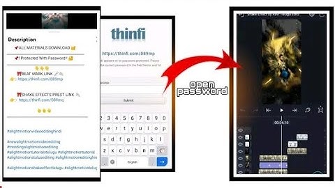 Aapne link main password kaise lagaye 🔐 Thinfi password link kaise banaye / password Protected link