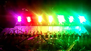 7 RGB LEDs driven by a tlc5940