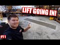 Finally Getting a LIFT! (Part 1- Concrete)