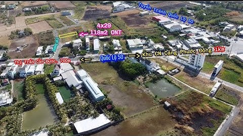 Đường số 1 Ecotown 2 thị trấn Cần Đước giá tốt 0968.079.561