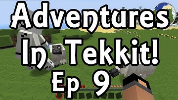 Finally, Real Rubber Trees! - Minecraft Tekkit Ep 9 [HD]